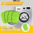 thumbnail image 4 of 4pcs Duster Refills for Swiffer, Microfiber Ceiling Fan Duster 360 Duster Refills Heavy Duty Hand Dusters for Cleaning Compatible with Swiffer (Green), 4 of 6
