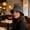 Grey, variant on Bucket Hat Wool Blend Fishman Hat for Women Solid Color Knitted Basin Cap (Khaki One Size)