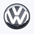 thumbnail image 1 of 4 Pcs-VW - (65mm) Capuchon de Centre de Roue de Remplacement VW Passat, 1 of 3