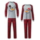thumbnail image 1 of Conjuntos de pijamas de pareja de Navidad para hombres y mujeres, sombrero y pajarita, muñeco de nieve, ropa de dormir para adultos, conjunto de pijamas blancos, 1 of 3