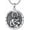 U-St Gerard, variant on Abalone Shell St Michael Necklace for Men 925 Sterling Silver Round Saint Archangel Michael Medal Medallion Protection Jewelry