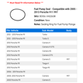 thumbnail image 2 of Fuel Pump Seal - Compatible with 2005 - 2013 Porsche 911 997 2006 2007 2008 2009 2010 2011 2012, 2 of 2