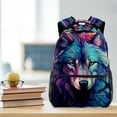 thumbnail image 5 of Lightweight Backpack Wolf School Bag Travel Laptop Daypack for Men Women Casual Rucksack, 5 of 6
