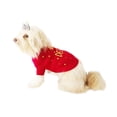 thumbnail image 4 of Suéter clásico para perros, suéter grueso para mascotas, ropa de invierno para mascotas Xs Afortunado Sencillez, 4 of 5