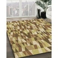 thumbnail image 3 of Ahgly Company Machine Washable Indoor Rectangle Transitional Yellow Orange Area Rugs, 2' x 3', 3 of 7