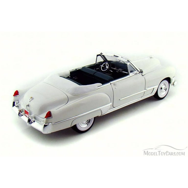 1949 Cadillac Coupe DeVille Convertible, White - Lucky 92308 - 1/18 Scale  Diecast Model Toy Car