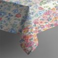 thumbnail image 3 of Pioneer Flower Rectangle Tablecloth 60"x84",Waterproof Polyester Rectangle Table Cloth, Wipeable Spillproof Polyester Tablecloth for Dining, Camping, Indoor and Outdoor, 3 of 5