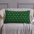 thumbnail image 6 of Yiaed Happy St. Patrick's Day Microfiber Queen Pillow Cases,Pillowcases with Envelope Closure, Wrinkle, Fade and Stain Resistant Pillow Covers, 20x36in（No pillow core）, 6 of 7