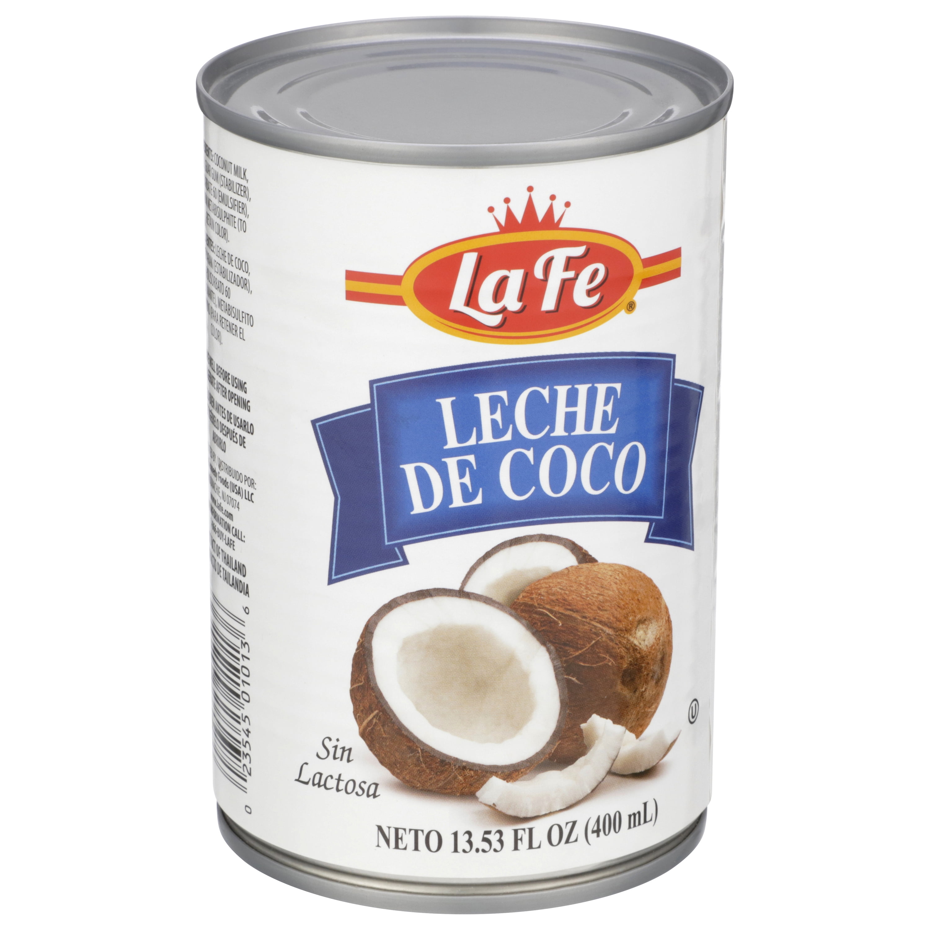 (2 pack) La Fe Coconut Milk, 14 oz Can