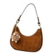 thumbnail image 2 of Bolso de axila con relieve para mujer, bolso suave y lindo con cierre de cremallera, con correa ajustable, 2 of 8