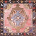 thumbnail image 1 of Unique Loom Revival Tribal Bright Colors Rug 7' 6 x 7' 6 Square Pink/Brown, 1 of 2