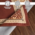 thumbnail image 3 of Superior Oversized Medallion Indoor Area Rug, 12' x 15', Toffee, 3 of 8