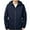 Dark Blue, variant on BXINGOHAI Men's Lightweight Jackets Full Zip Up Light Coat Jacket Casual Windbreaker Jacket with Zip Pockets Today Black,2XL