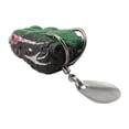 thumbnail image 3 of GLFILL 3cm/4.3g Soft Jumping Frog Lure With Dual Hooks Snakehead Handy Fishing Machine 7#, 3 of 8