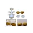 thumbnail image 5 of Mooncake Mold Press Set with 2 Stamps Practical Chestnut Shape Press Mold for DIY Cake Cookie Biscuit Dessert Making, 5 of 11