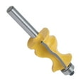 thumbnail image 4 of Architectural Router Bit, 28mm Blade Diameter Base Moulding Routers Carbide Sculpture  For Hardwood For Plywood For Softwood, 4 of 8