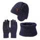 thumbnail image 2 of Set Conjunto Bufanda,gorro Y Guantes Tejidos Hombre Mujer, 2 of 6
