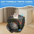 thumbnail image 5 of Modern Geometric Cat Breathable Mesh Pet Cube Comfortable Indoor Cats And Small Dogs Durable Steel Frame, 5 of 7