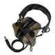 thumbnail image 4 of Auriculares tácticos con micrófono colección de sonido con cancelación de ruido Auriculares tácticos insonorizados con orejeras para auriculares con micrófono, 4 of 8
