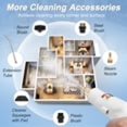 thumbnail image 7 of CURYMAY Steam Cleaner 2500W Handheld Steam Cleaner for Home,Steamer for Cleaning with 42oz Water 6 Cleaning Attachments for Cleaning Stubborn Stains,Grease,Floors,Couches & White, 7 of 7