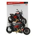 thumbnail image 3 of Maisto 1:12 2011 Ducati Diavel carbon black motorcycle diecast metal model kit, 3 of 5