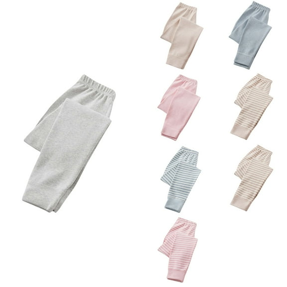 Antinious Toddler Boys Winter Warm Sweatpants Sweatpants Seamless Soft Fleece Warm Sleep Long Trousers,Boys Girls Sweatpants,Kids Jogger Pants,160,