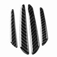 thumbnail image 5 of 4 Uds. Protector de borde de puerta de fibra de carbono tiras protectoras de parachoques cubierta embellecedora Universal para coche, 5 of 5