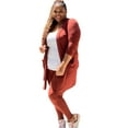 thumbnail image 7 of Plus Size Woman's Long Sleeve Cardigan With Legging Set No, 7 of 7