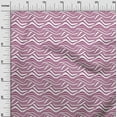 thumbnail image 3 of oneOone Cotton Cambric Purple Fabric Abstract Stripe Quilting Supplies Print Sewing Fabric By The Yard 42 Inch Wide, 3 of 5