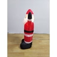 thumbnail image 4 of 120cm Christmas Inflatables Tall Raised-Arm Santa Claus,Outdoor Decoration LED Lighted Santa Christmas Decor for Yard Patio Garden Lawn Xmas Holiday Indoor Party, 4 of 6