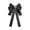 Black B, variant on Womens Bow With Long Ribbon Solid Color Adjustable Neck Elegant Bowknot Accessory For WeddingParty Office Daily Wear