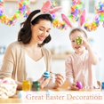 thumbnail image 6 of 16.4FT Easter Tinsel Garland with LED String Light Easter Egg Twist Garland Metallic Wire Garland Easter Tinsel Garland Foil Hanging Garland, 6 of 6