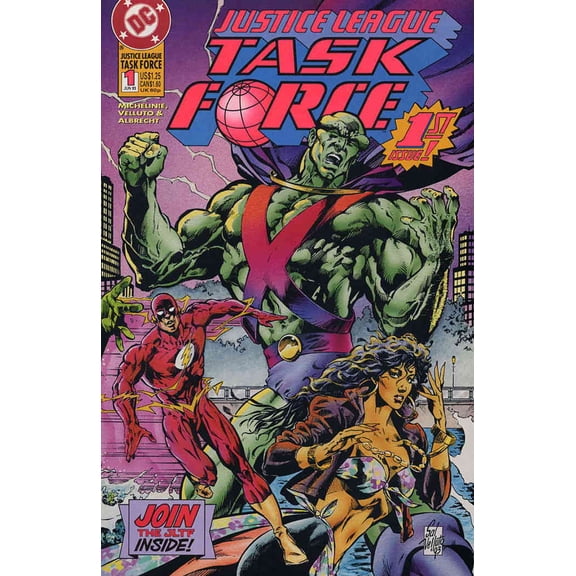 Justice League Task Force #1 VF ; DC Comic Book