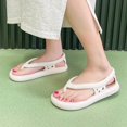 thumbnail image 4 of Men's Indoor Summer Non-Slip EVA Slide Slippers with Thick Sole and Flat Heel, 4 of 9