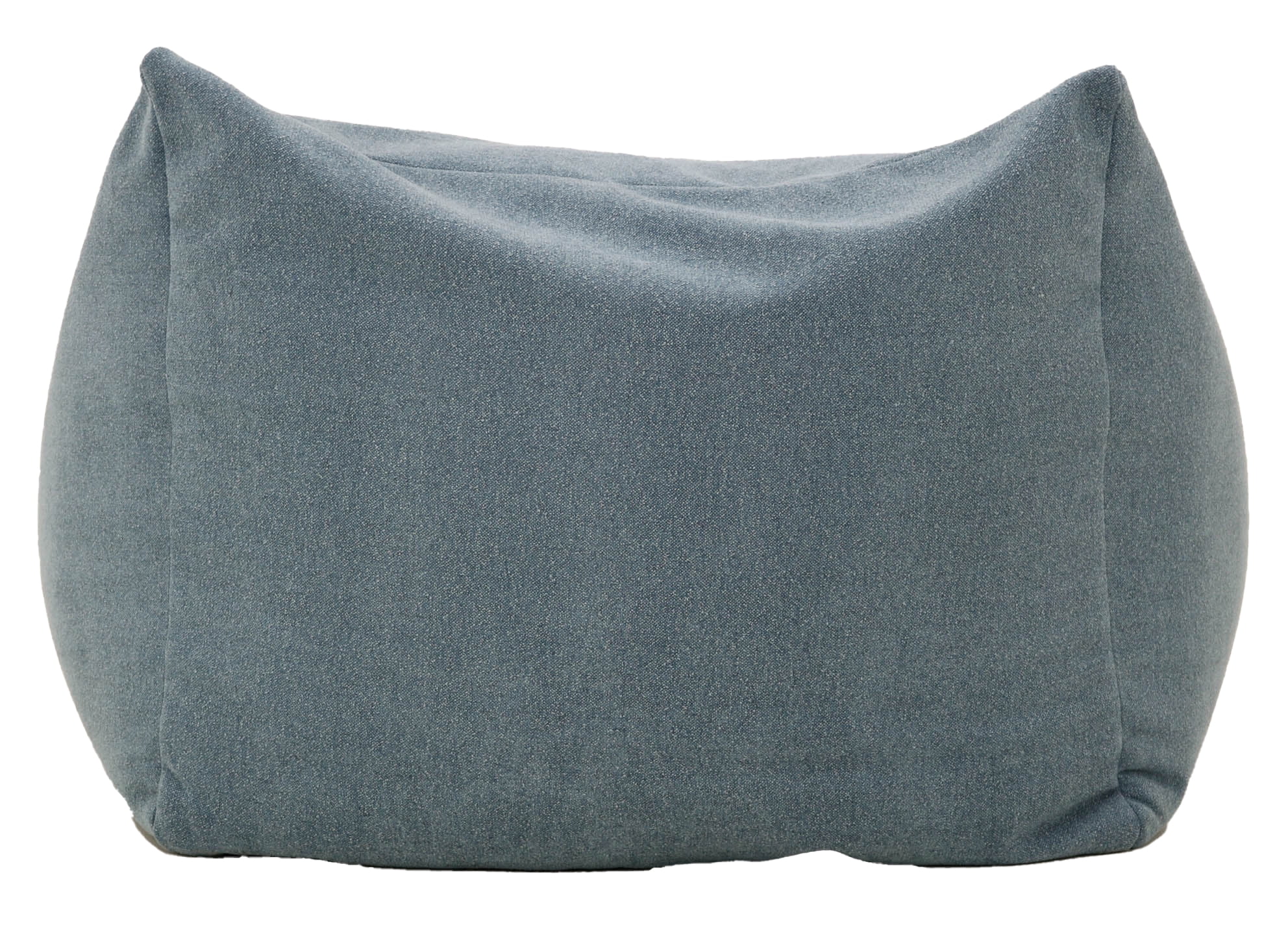 Overman USA Cooper Soft Filled Dorm Bean Bag Chair - Chloe Sky
