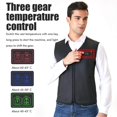 thumbnail image 4 of Eléctrico, Calentador De Cuerpo Usb, Ropa, Chaleco Calefactable Lavable Para Acampar Al Aire Libre, Senderismo, Pesca Yuarrent HA046940-04, 4 of 6
