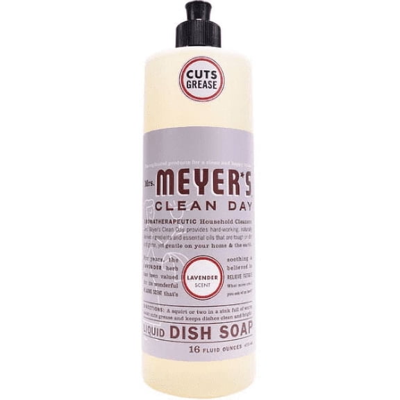 Mrs. Meyer's Clean Day Liquid Dish Soap Lavender 16 fl oz Pack of 3