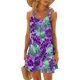 thumbnail image 5 of Vestido sin Mangas para las Mujeres Casual Impreso Cuello Redondo Suelto de Rodilla, Verano Vestido de Primavera para el Día Y el Trabajo, 5 of 5