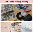 thumbnail image 5 of 4mm Open Jump Rings Iron Round Key Rings Clasps, 6 Color, 5 of 6