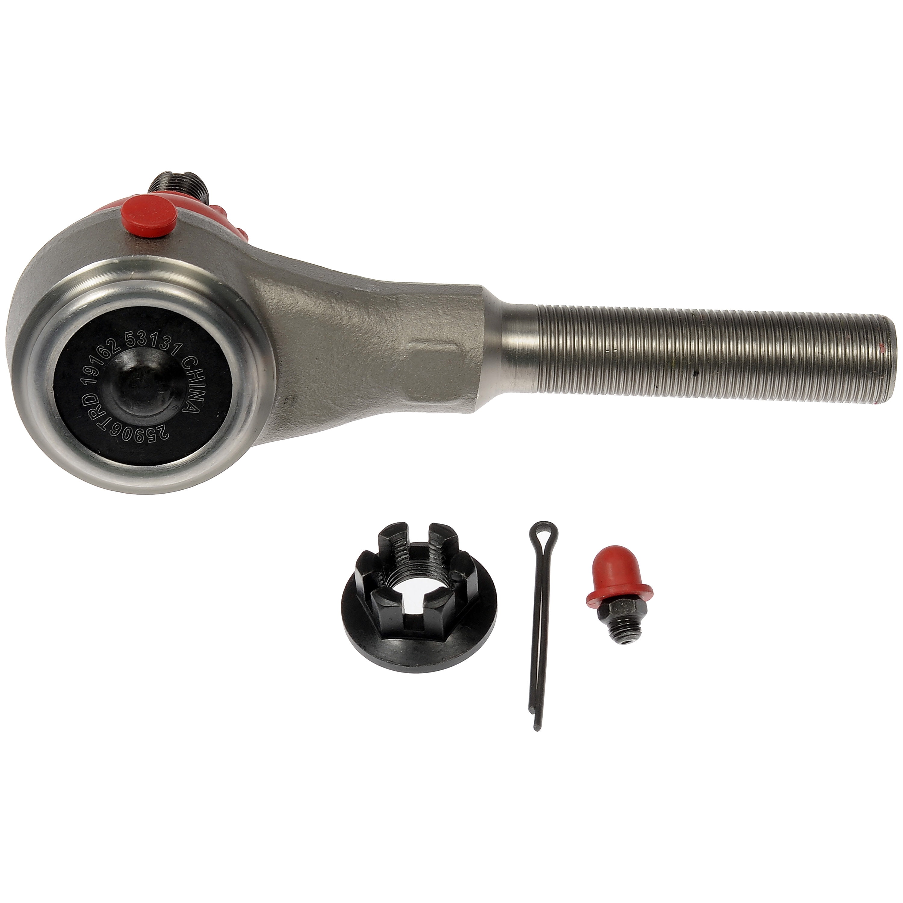 Dorman T3095RD Front Right Inner Steering Tie Rod End for Specific Jeep Models, Gray Fits select: 1997-2006 JEEP WRANGLER / TJ, 1991-1995 JEEP WRANGLER / YJ