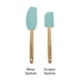 thumbnail image 3 of Kitchenaid Bamboo 2-piece Spat Set Aqua Sky, 3 of 7