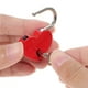 thumbnail image 5 of juegos de mini candados con forma de corazón, candados de amor, candados pequeños con llave, candado de amor para puente, 5 of 7