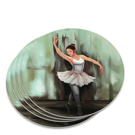 

Ballerina Painting Novelty Coaster Set