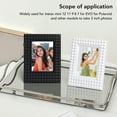 thumbnail image 3 of Mini Frame Decorative Standing Picture Frame, Unique Rivet Design, Desktop Decor, Easy To Use, Compact And Portable, Perfect Gift For  Mini 12 11 9 8 7 Photos, 3 of 8