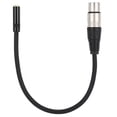 thumbnail image 3 of Cable Adaptador de aleación de Zinc de 35 Mm a XLR Interfaz Duradera y Equilibrada para Cámara Micrófono, 3 of 8