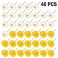 thumbnail image 4 of Ensemble de 40 Pcs de Brosses pour Roue de Polissage de Vadrouille pour Outil Rotatif, 4 of 9