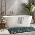 thumbnail image 2 of Cartoon Construction Vehicles Cranes Dark Blue Pattern Kitchen Rug Mat,Kitchen Runner Rugs Non Skid Washable,Decorative Kitchen Floor Mats for Kitchen,Sink,Laundry,17"x47.2", 2 of 7
