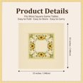 thumbnail image 2 of Sunflower Tablecloth 55x55 Inch, Table Cloth and Table Covers, Stain Resistance Polyester Table Cover for Kitchen Dining Holiday Decor, 2 of 6