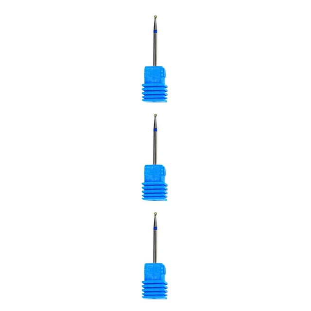 Decodeary 17 Type Drill Bit Nail Art Grinding Polishing Polish Head Manicure Tool No.01 3Set