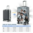 thumbnail image 5 of Stray Kids Travel Luggage Cover Suitcase Protector Washable Baggage Covers Anti-Scratch Suitcase Cover, 5 of 7